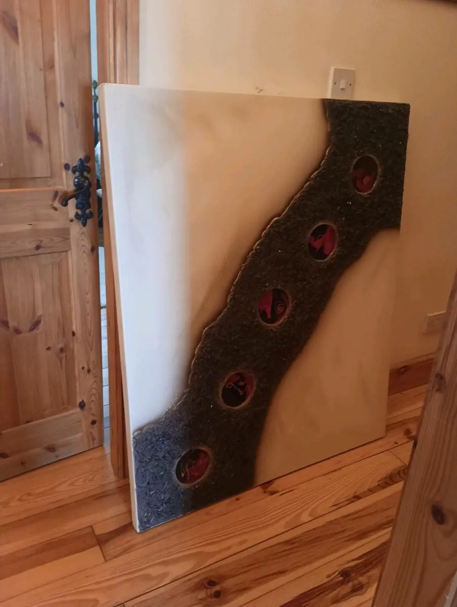 Beautiful large canvas picture, very unusual - Image 2