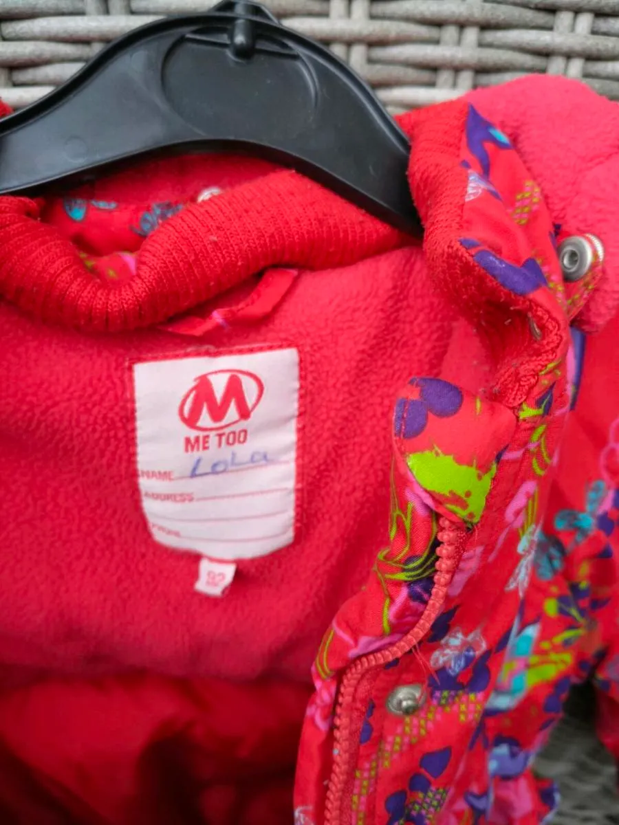 Girls Me Too Jacket, size 92. Great condition. 24- - Image 4