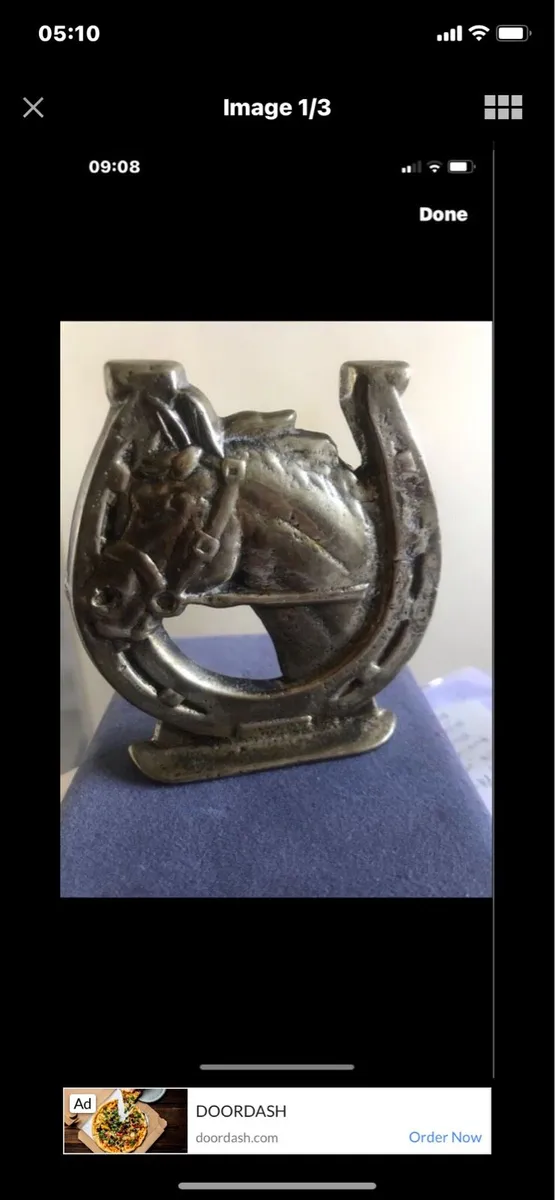 Brass Horse Head Display - Image 1