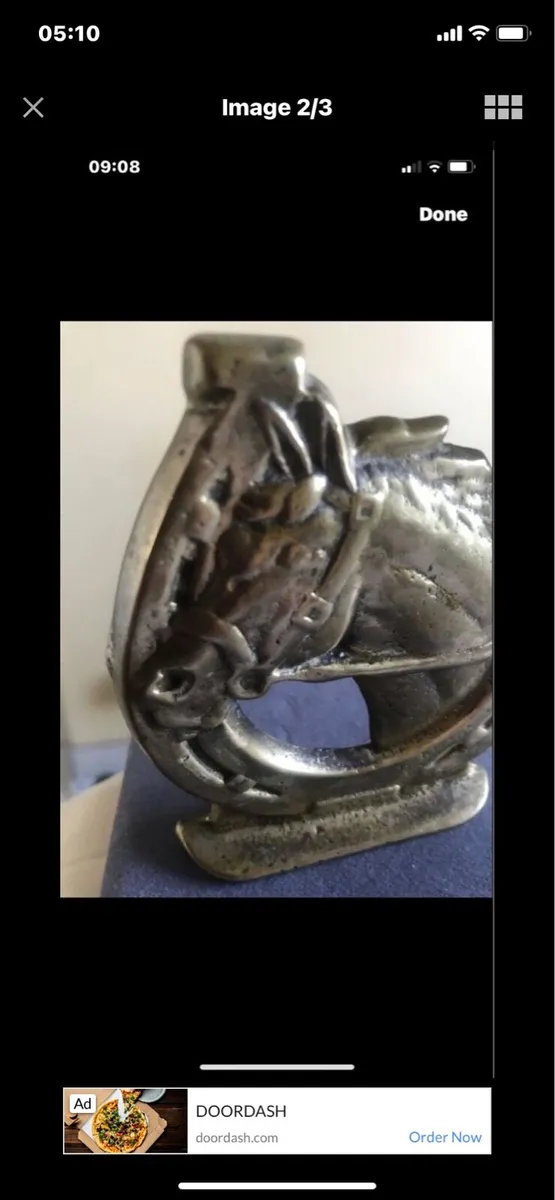 Brass Horse Head Display - Image 2