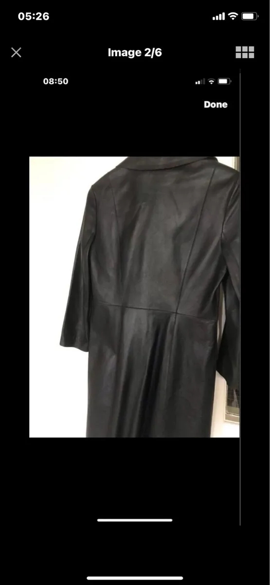 Ladies Leather Coat - Image 2