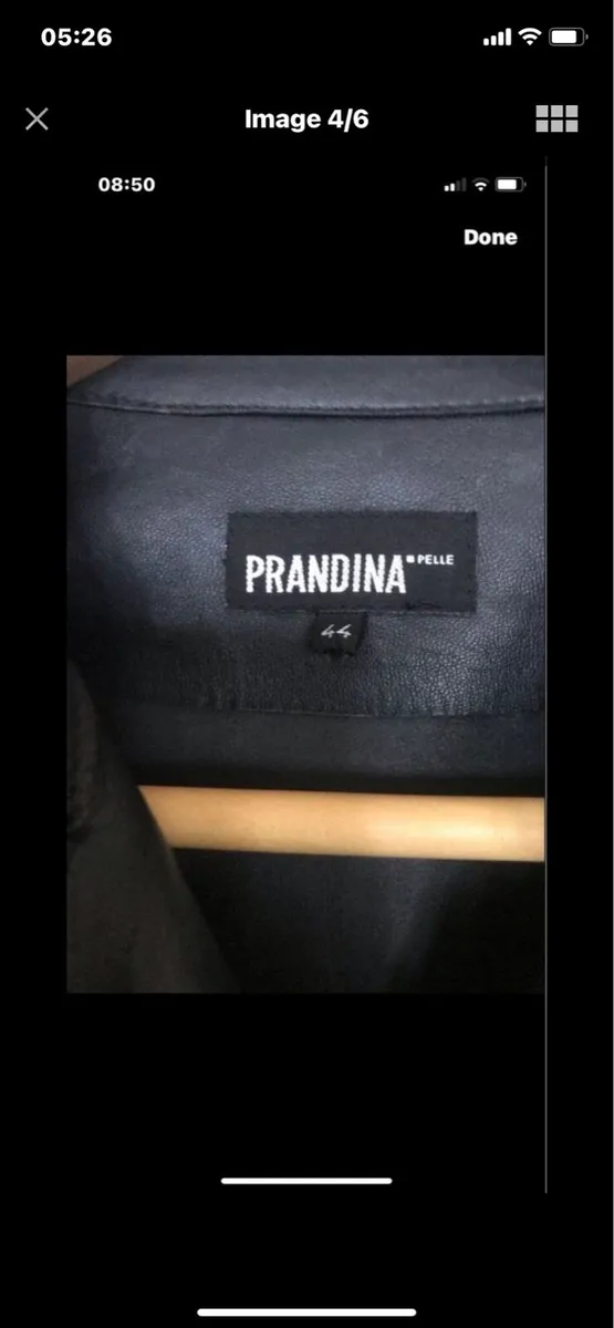 Ladies Leather Coat - Image 4