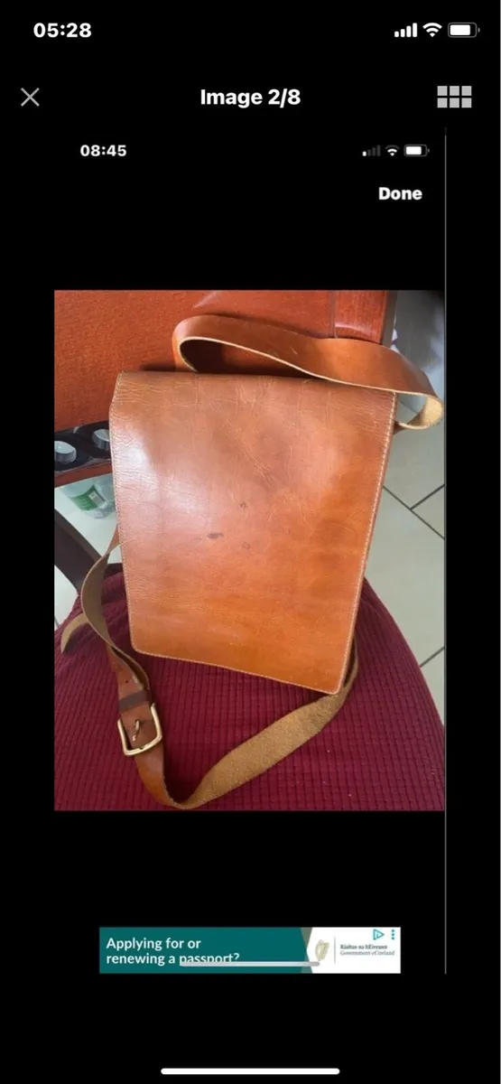Leather Shoulder Bag - Image 2