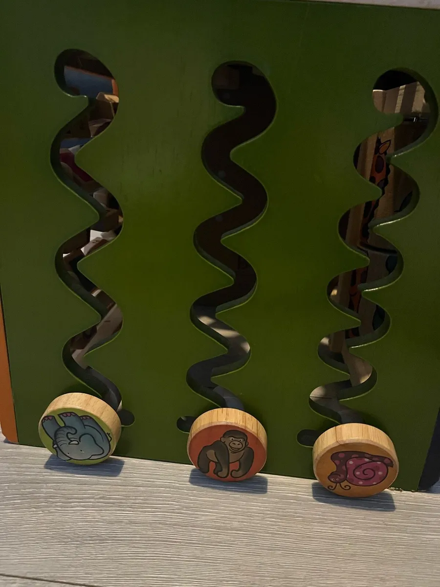 Zany Zoo kids wooden activity centre - Image 4