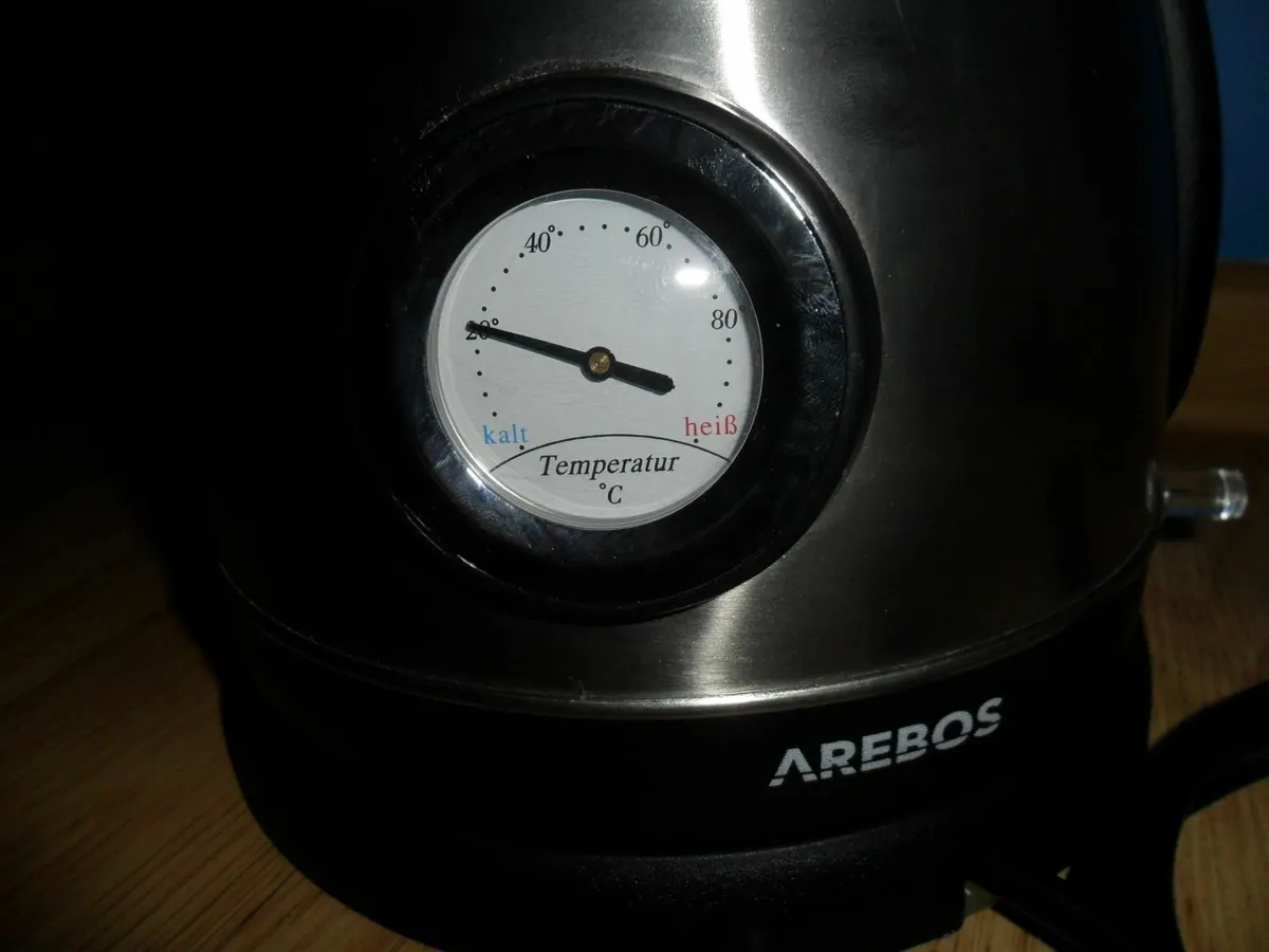 AREBOS AR-HE-WK 3000W Retro Electric Kettle - Image 2