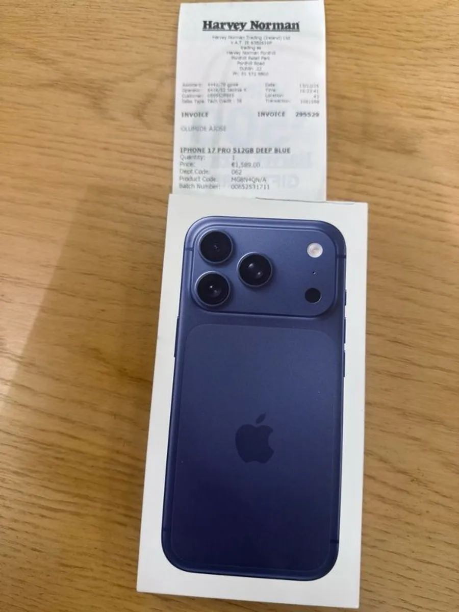 Iphone 17 pro 512GB - Image 1