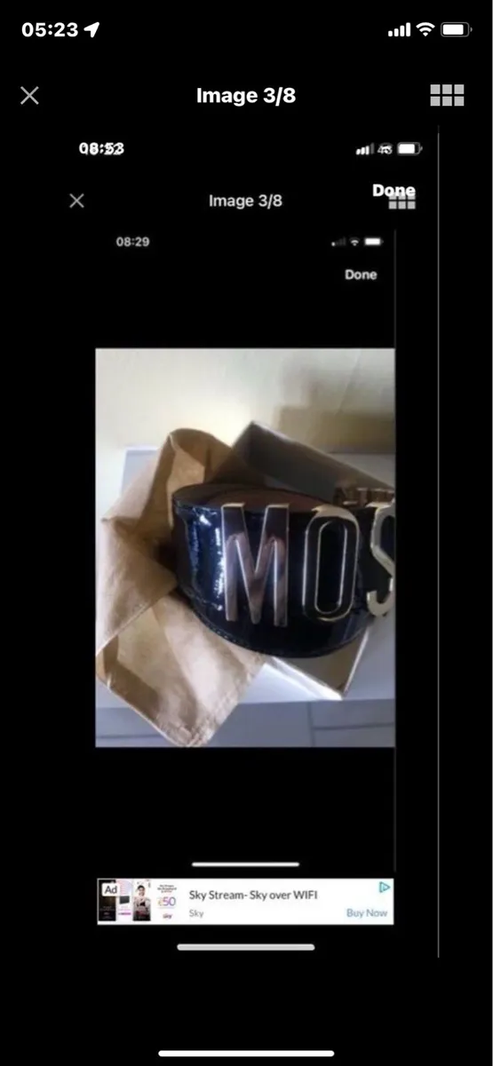 Moschino Leather Belt - Image 3