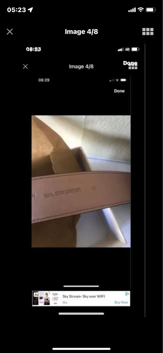 Moschino Leather Belt - Image 4