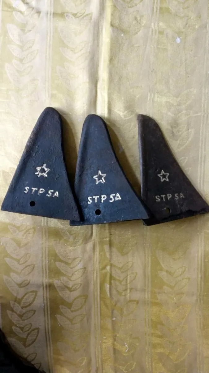 3. Antique STAR  plough socks - Image 1