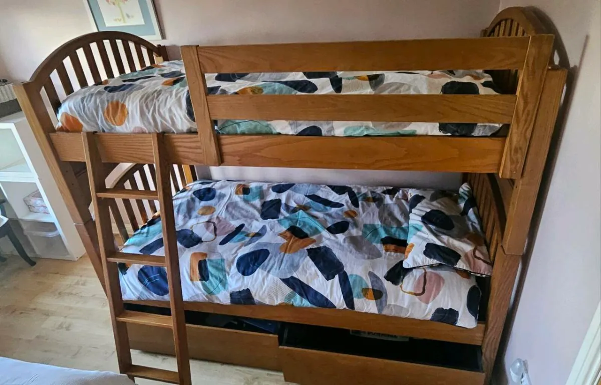 Oak Bunk Beds - Image 2