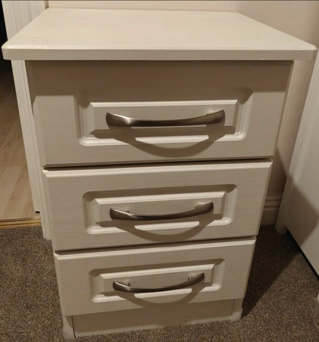 Bedside Table White - Image 1
