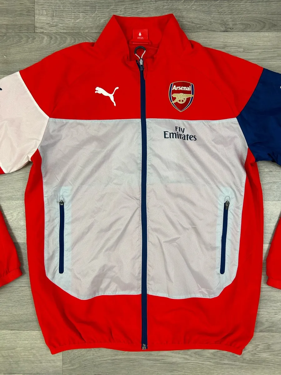 Puma Arsenal London The Gunners Jacket Mens M - Image 2
