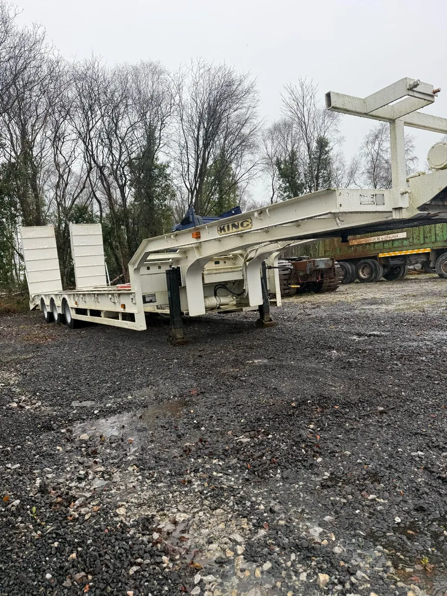King 3 axle Lowloader - Image 1