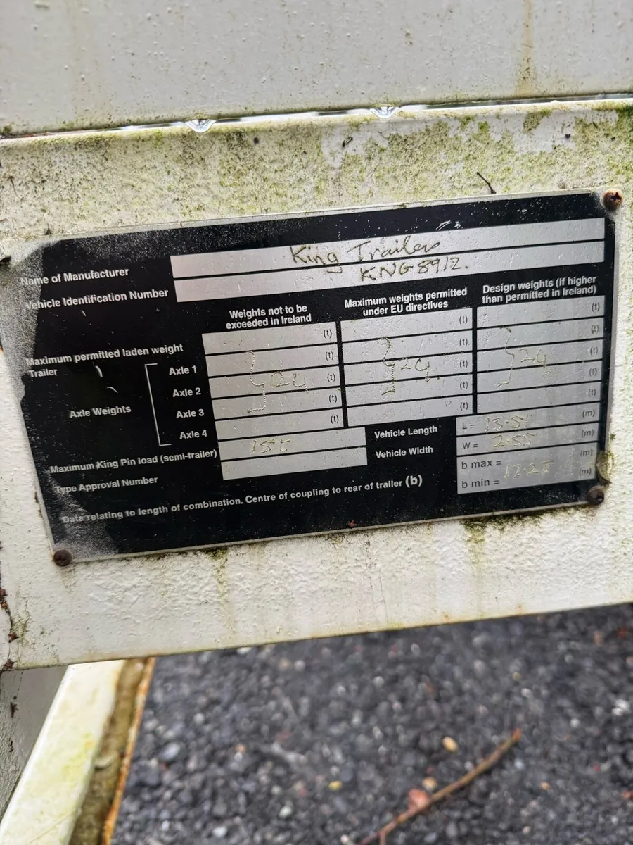 King 3 axle Lowloader - Image 4