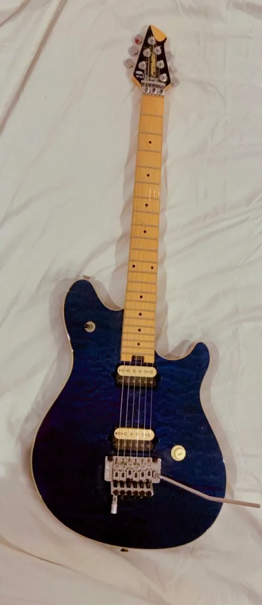 Peavey EVH Wolfgang Special EXP blue quilt - Image 1