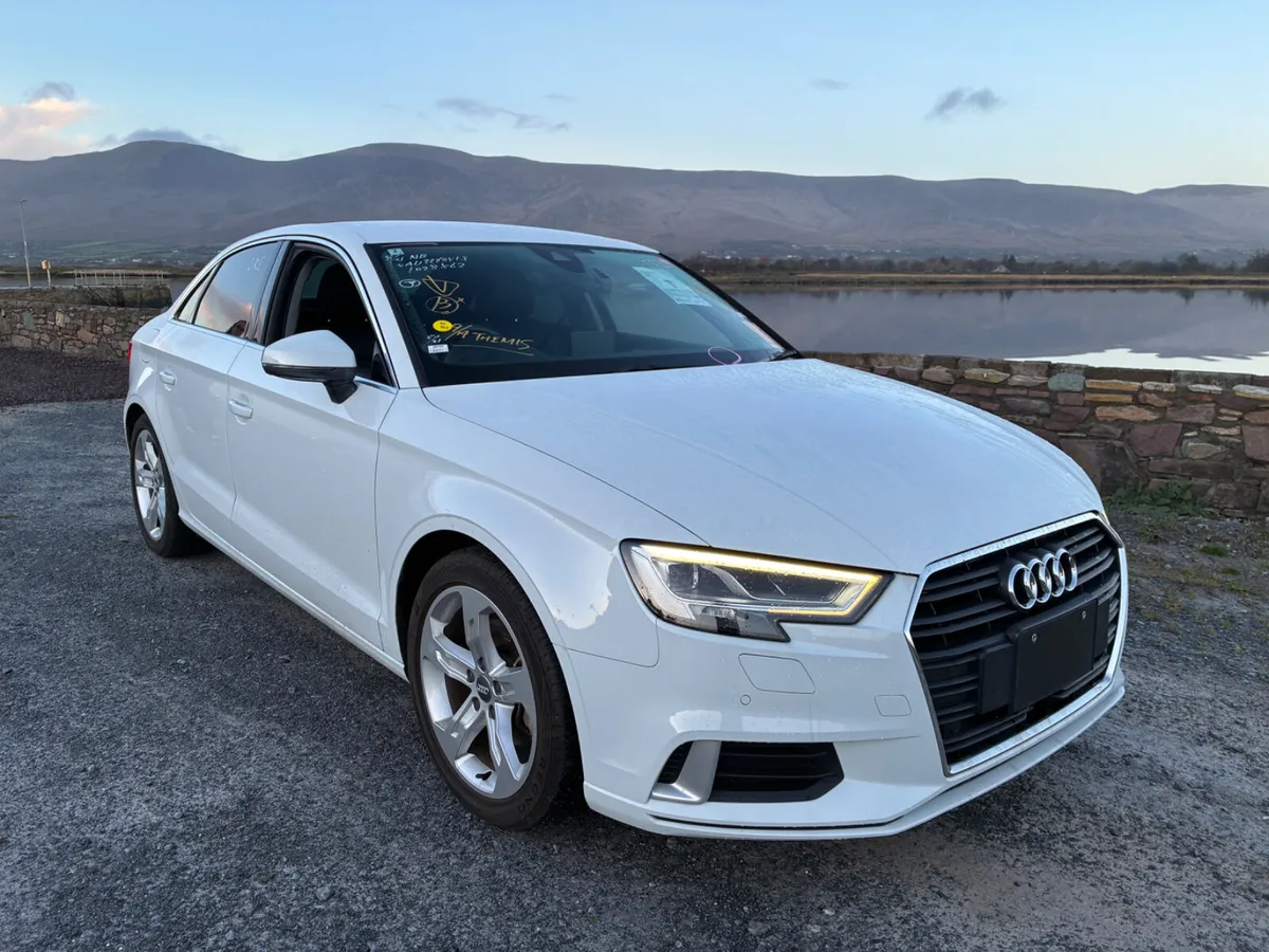 White 2018 Audi A3 Automatic - Image 1
