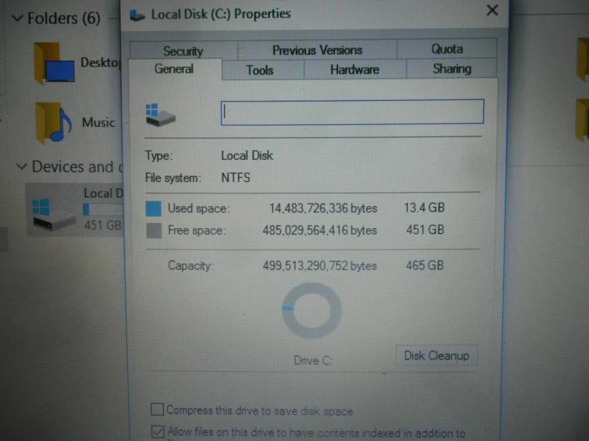 Toshiba Laptop - Image 4