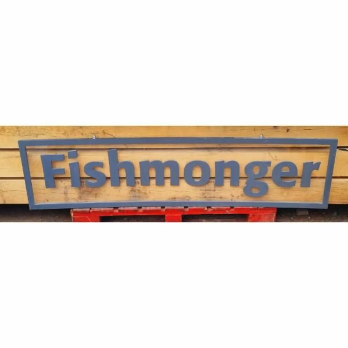 Fishmonger Sign – KAS516