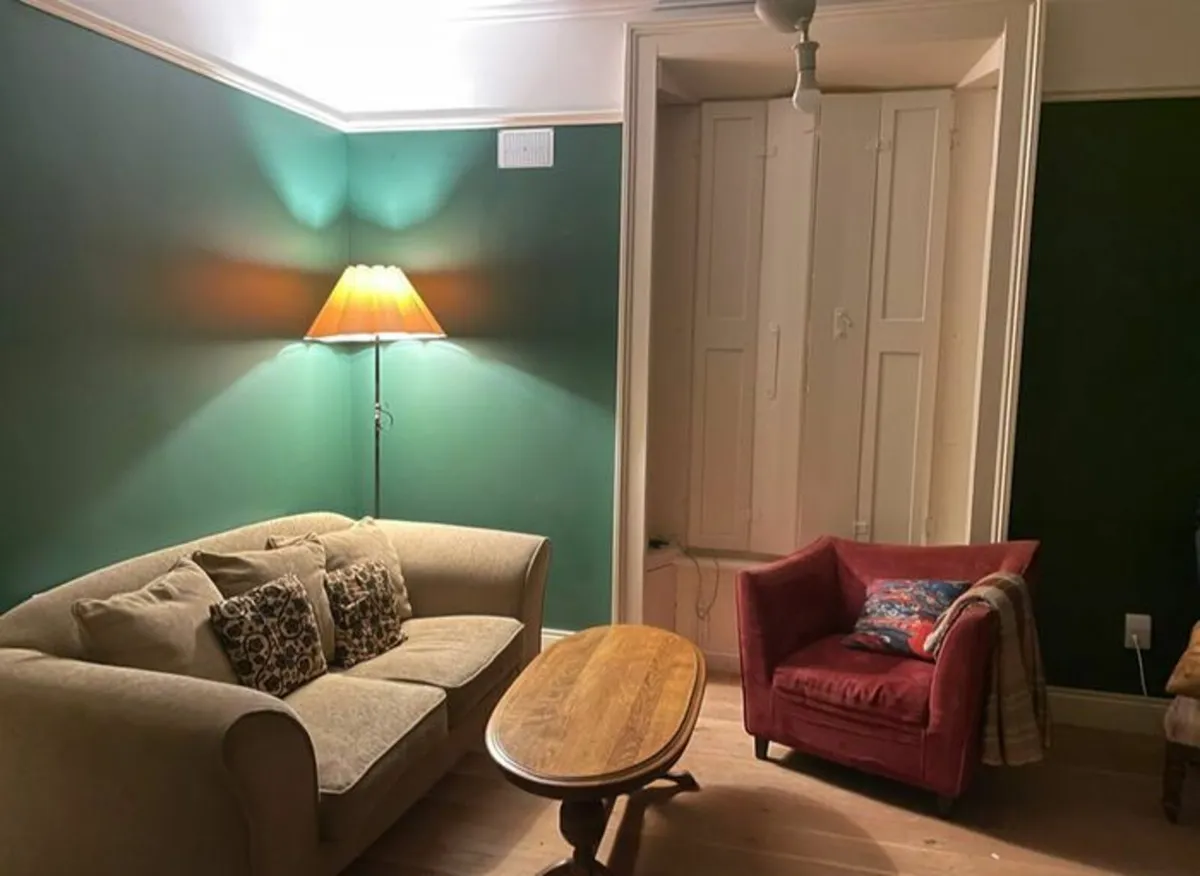 Oval Wooden Coffee Table - Image 4