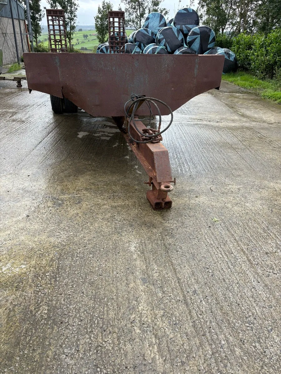 Digger trailer/Bale trailer/low loader - Image 3