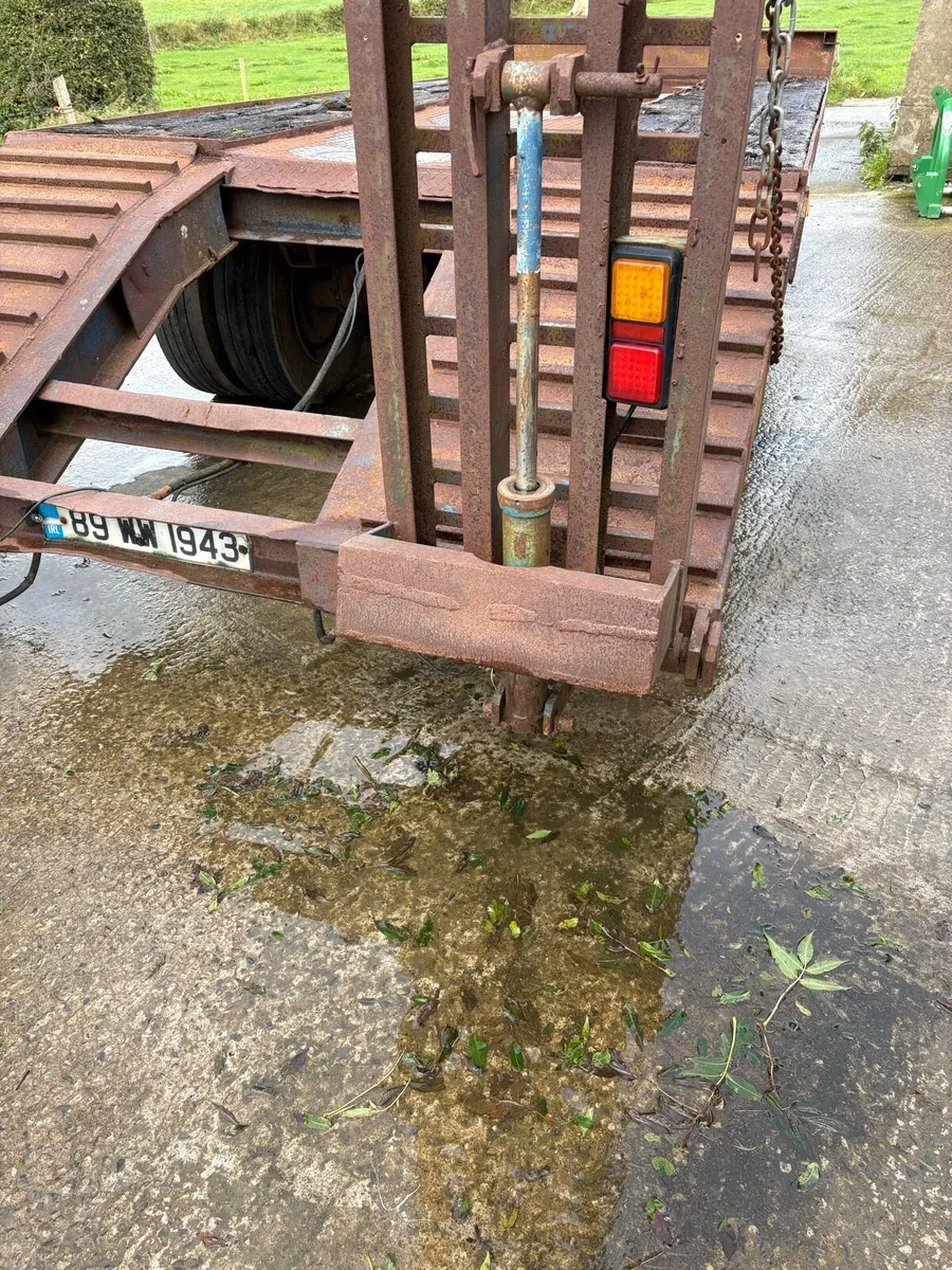 Digger trailer/Bale trailer/low loader - Image 4