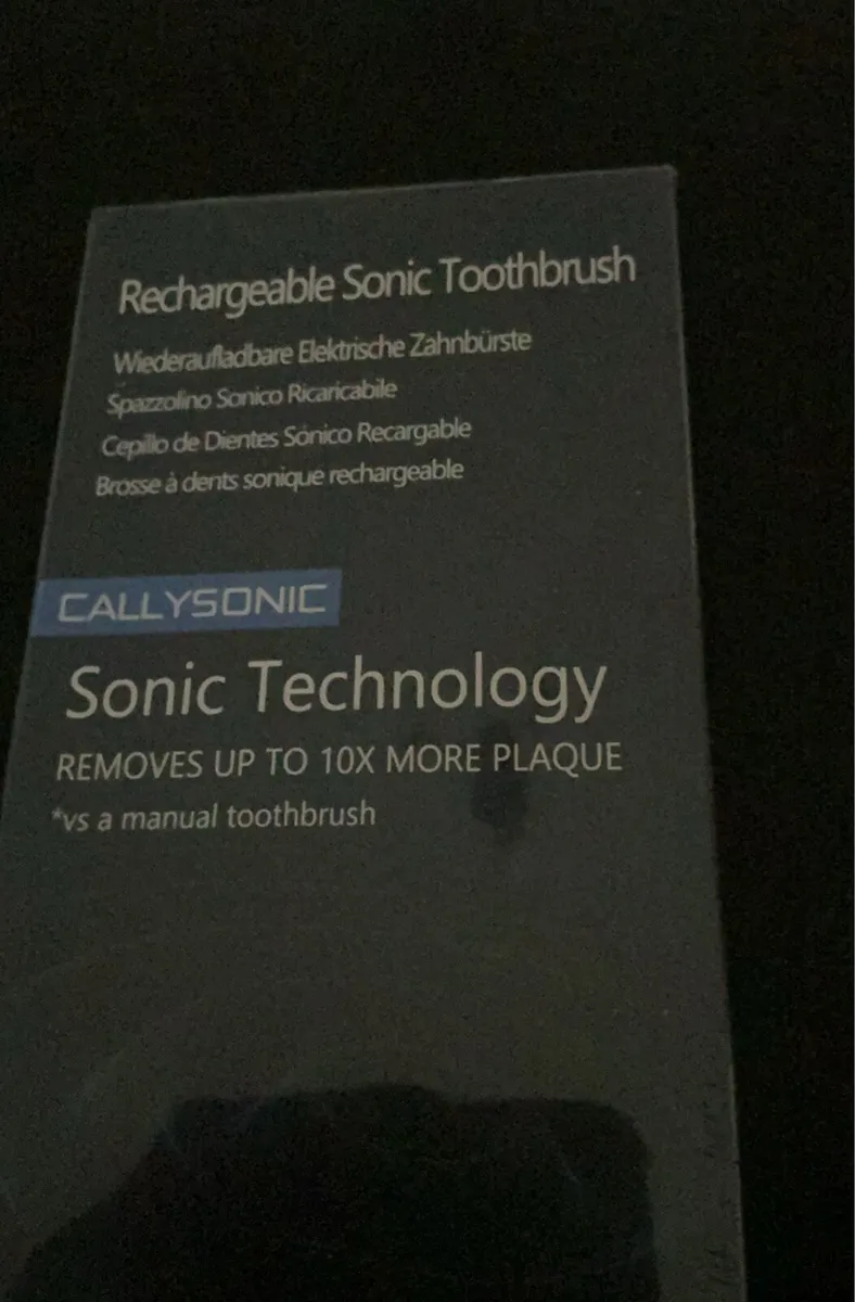 Rechargeable sonic toothbrush. New and sealed - Image 1