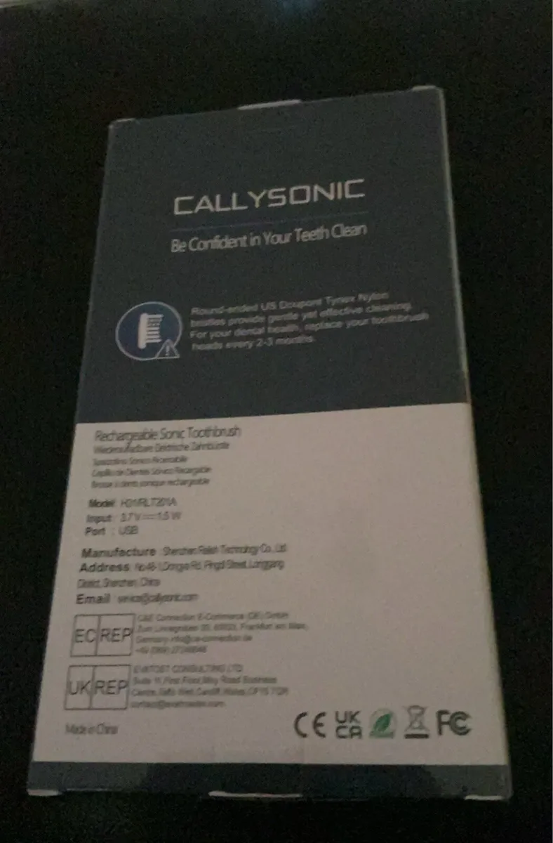 Rechargeable sonic toothbrush. New and sealed - Image 2