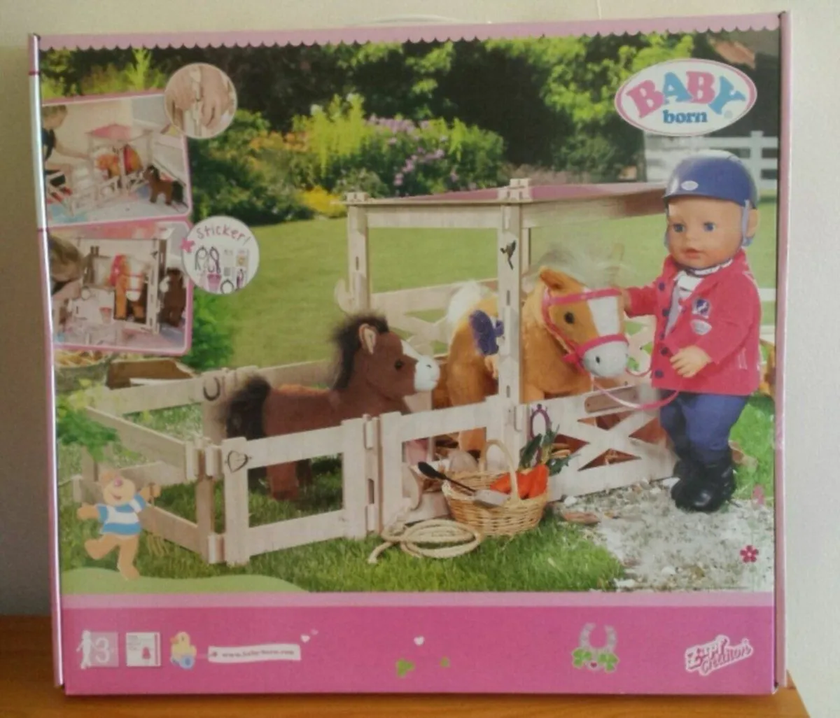 New: Baby Born toys x 3 - Image 1