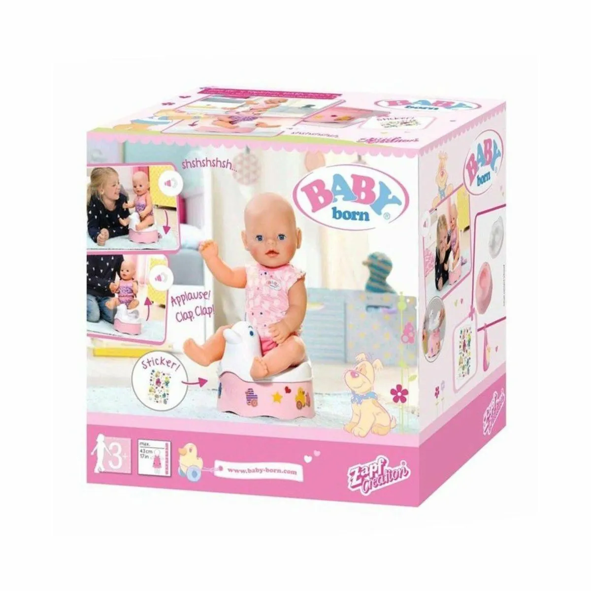 New: Baby Born toys x 3 - Image 3