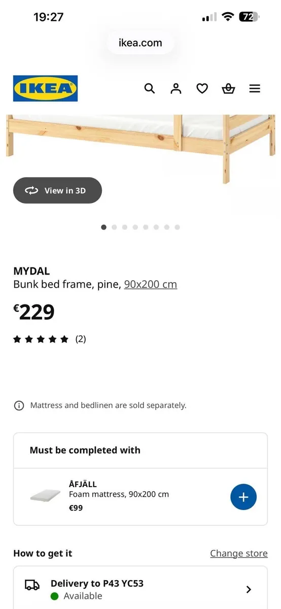 Bunk bed frame - Image 4