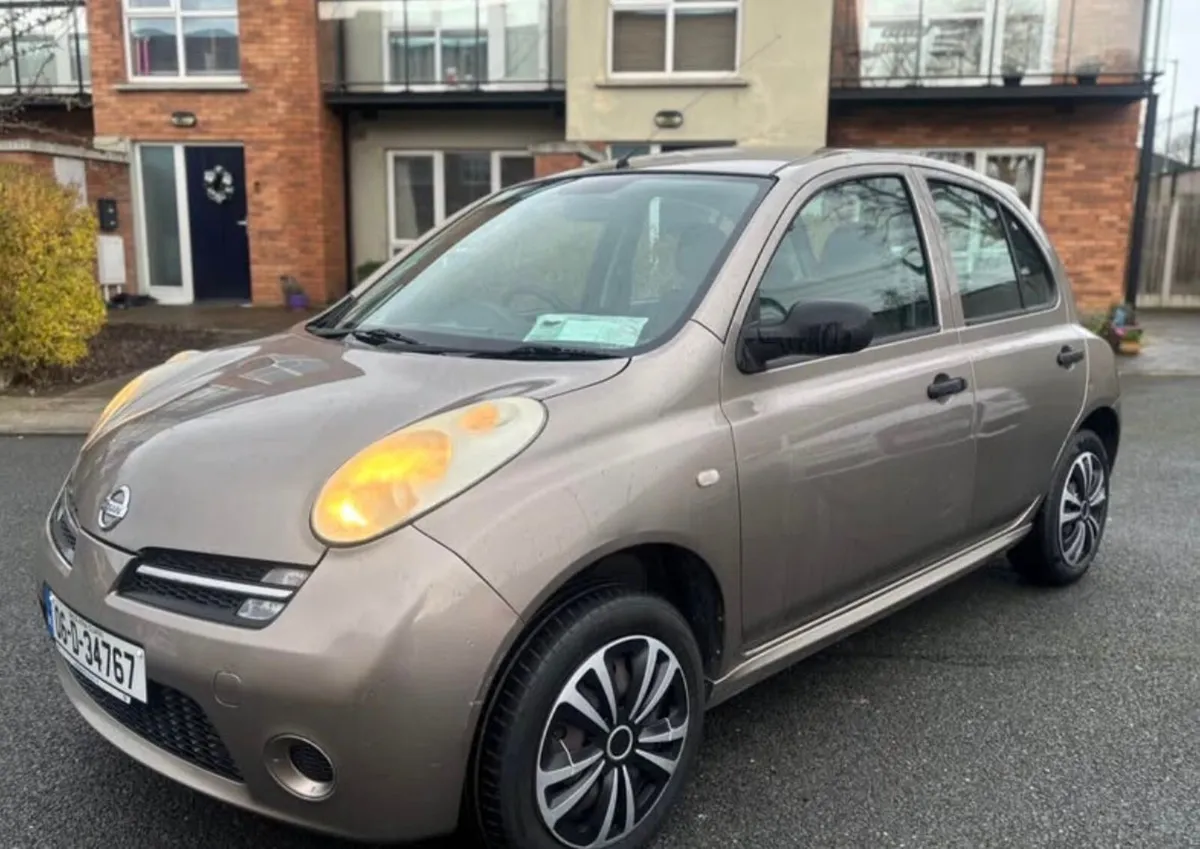06 Nissan micra  1.2lt nctd and taxed - Image 2