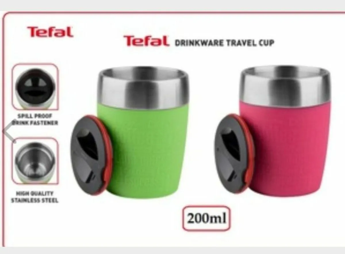 Tefal travel mug 200ml - Image 1