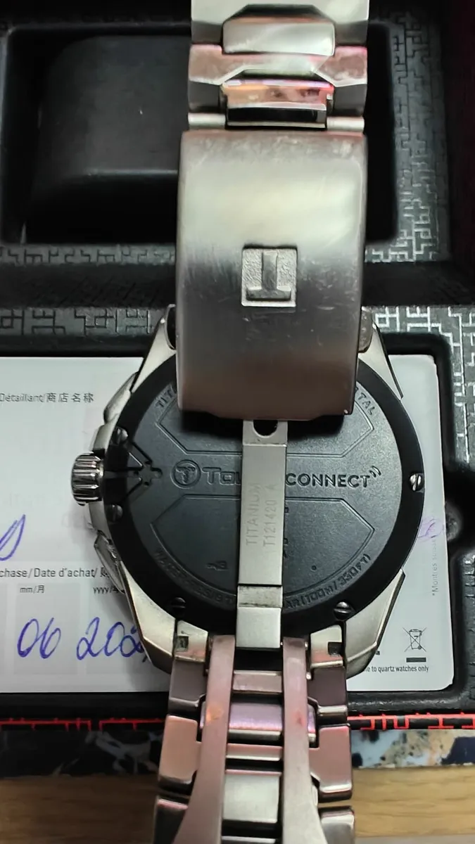 Tissot T-Touch Connect Solar titanium watch - Image 2
