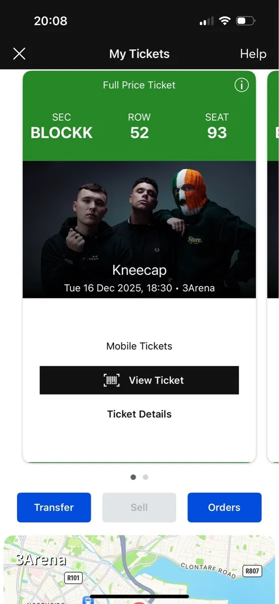 2 x kneecap tickets 3 arena 16th December