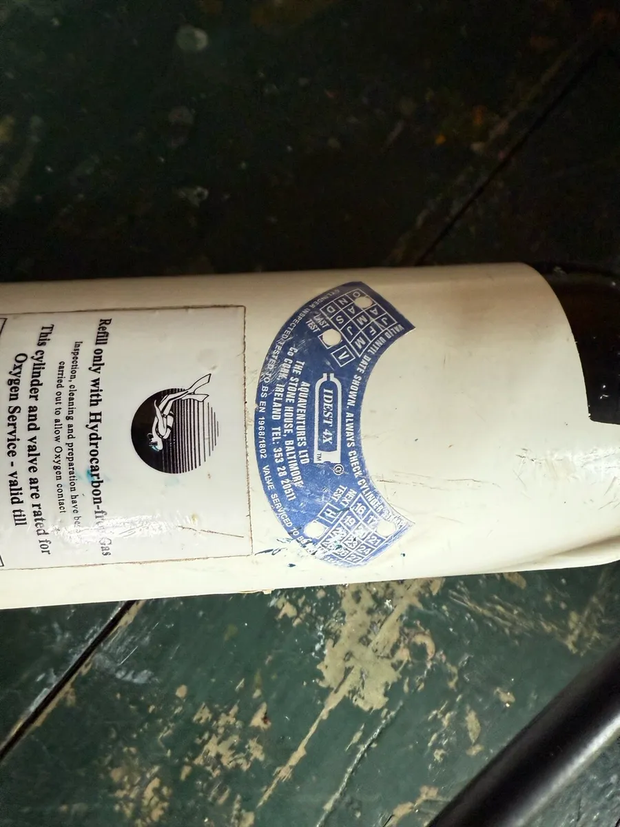 Scuba diving pony bottle and reg - Image 3