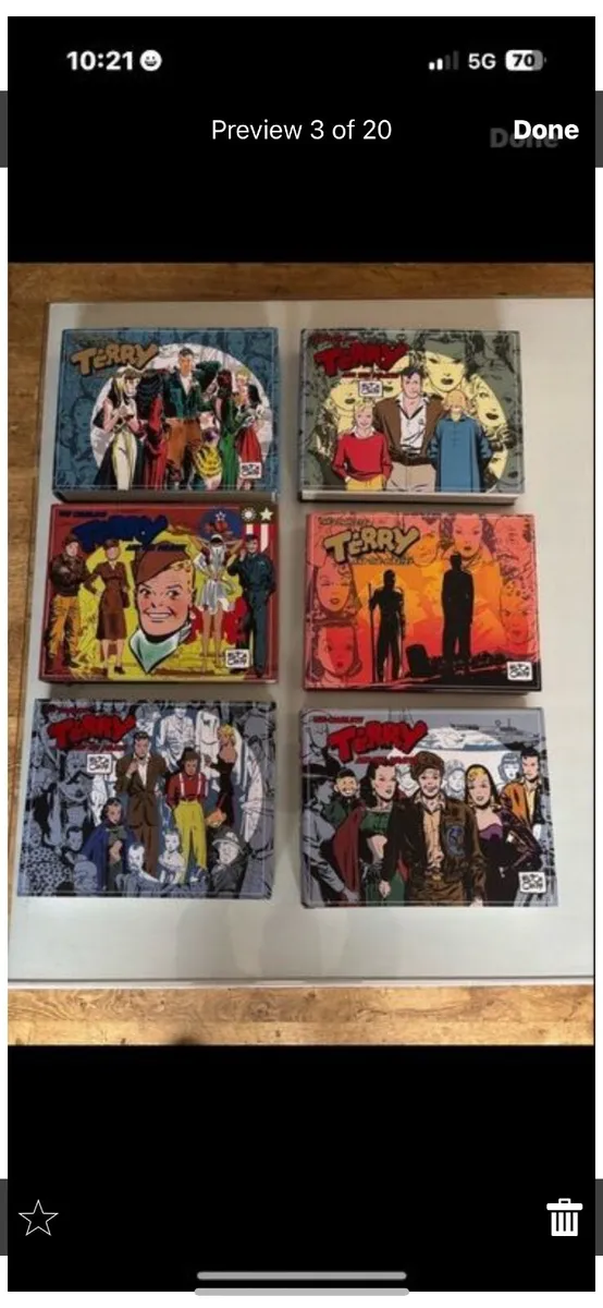 Terry and the pirates -All 6 volumes - Image 1