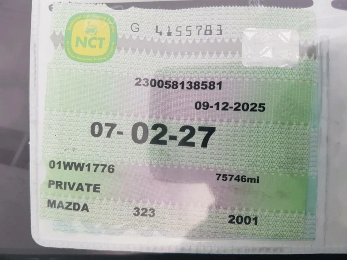 01 MAZDA 323 1.3 PETROL - Image 2