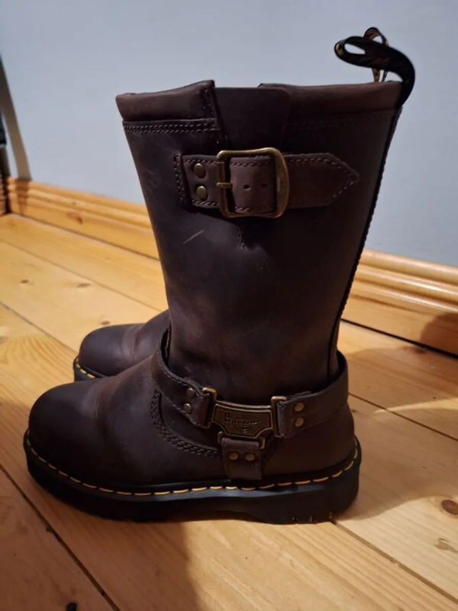 Dr Martens Anistone Hi Boots - Image 1