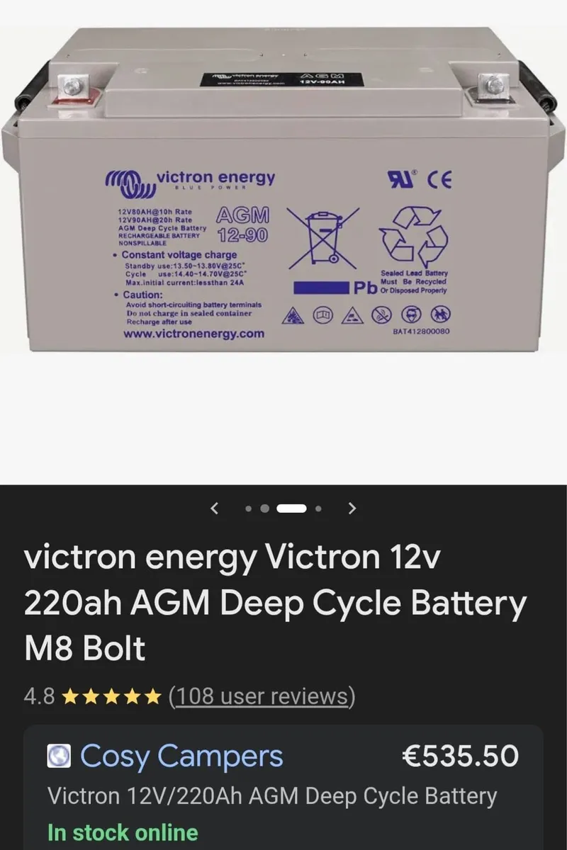 Amg deep cycle battery - Image 2