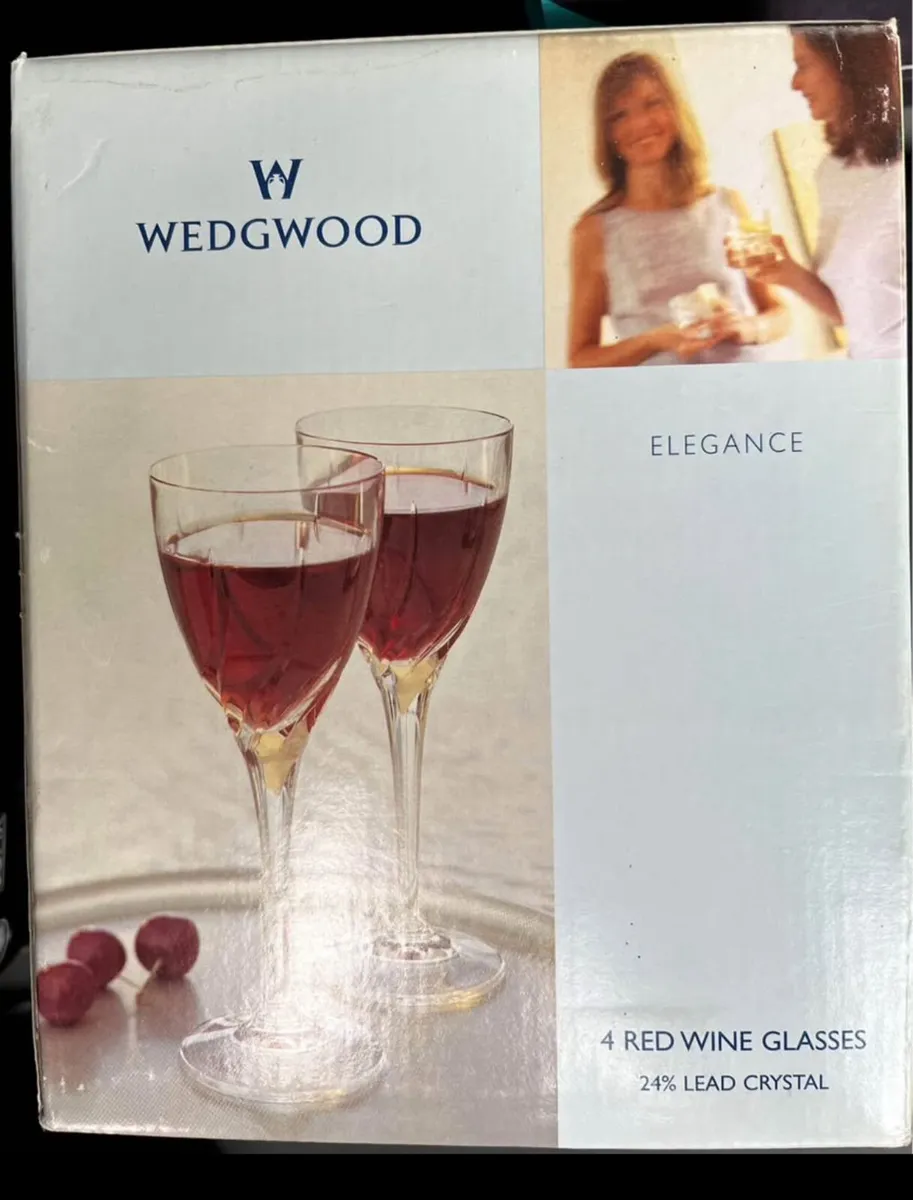 Wedgwood  Crystal Wine Glasses new price €200