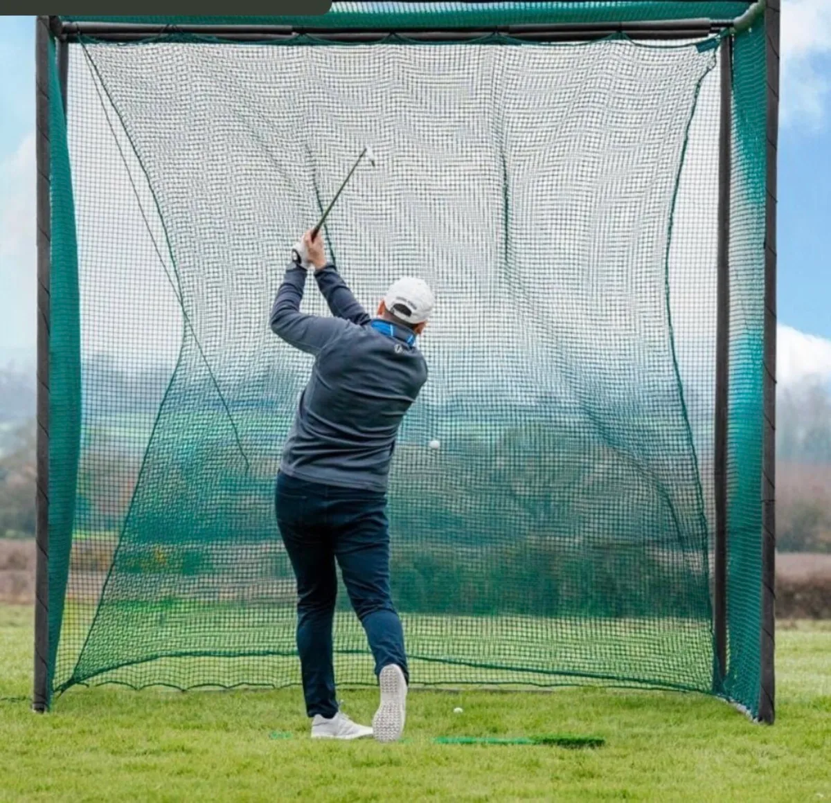 Brand New 3m x 3m Golf Cage + Golf Mat + Tees - Image 4