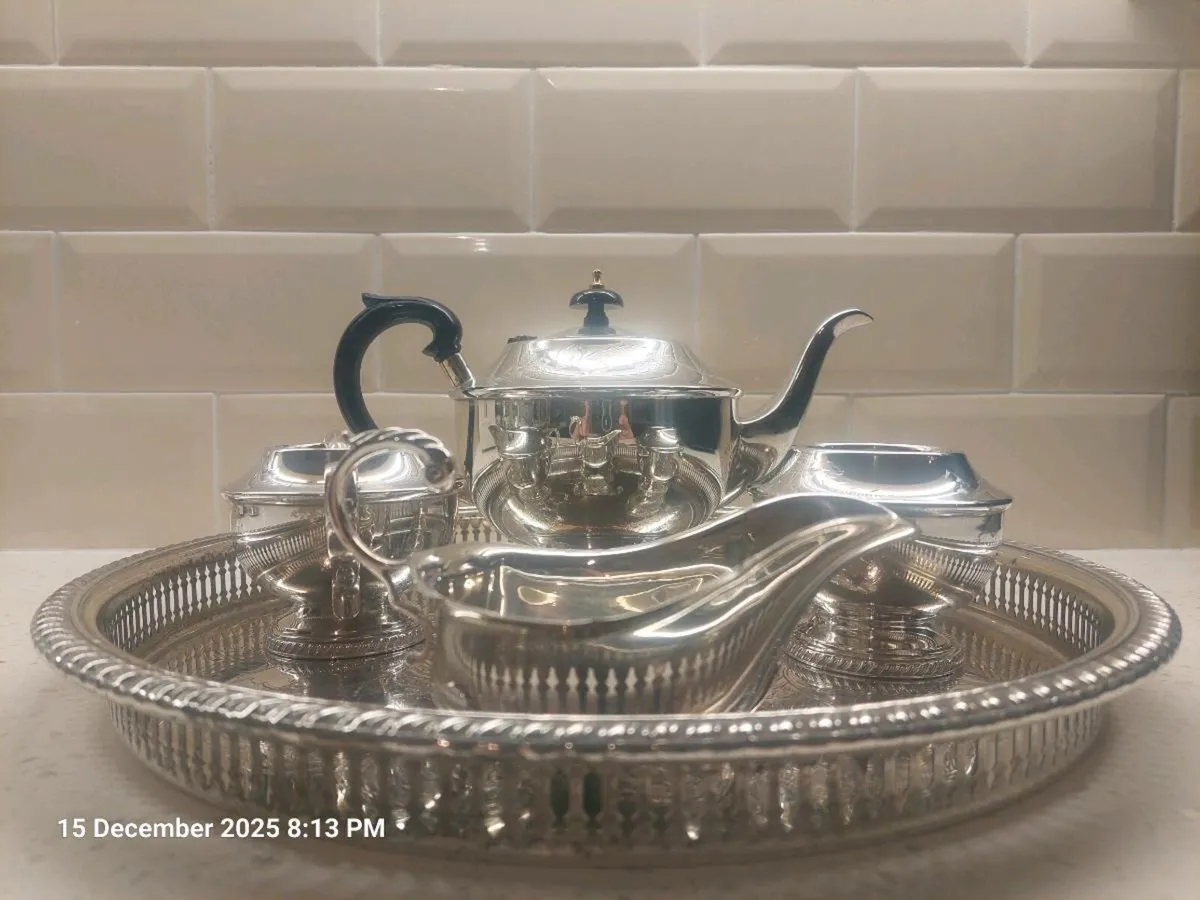 Silver Tea Sets - Image 3