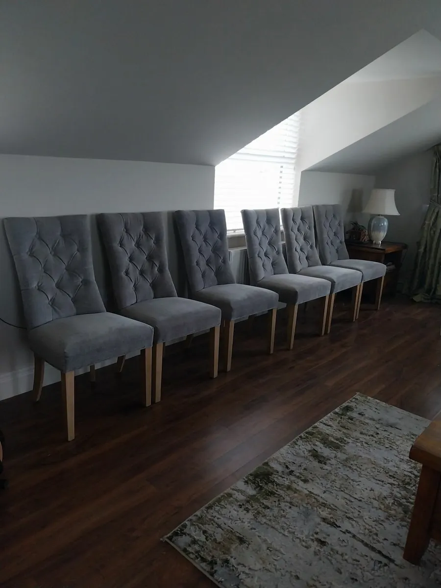6 dining chairs - Image 2