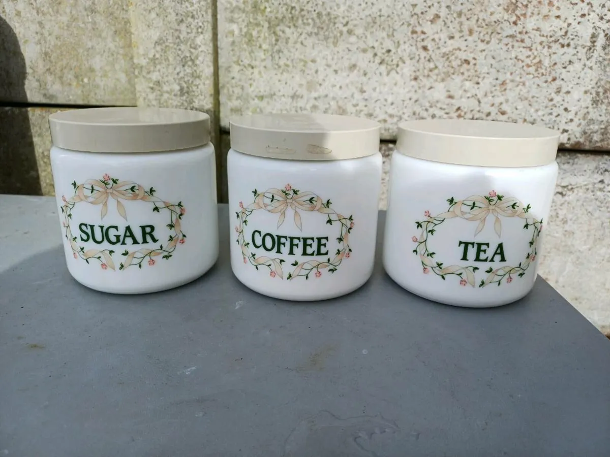 1980's Eternal Beau Storage Jars - Image 1