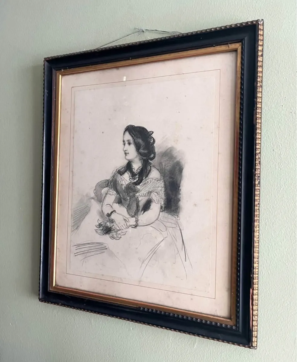 Victorian Portrait of Lady - Image 1