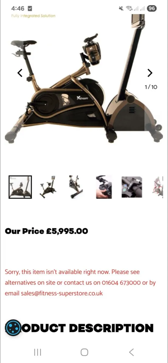 🎅XDREAM INTERACTIVE UPRIGHT BIKES - Image 4