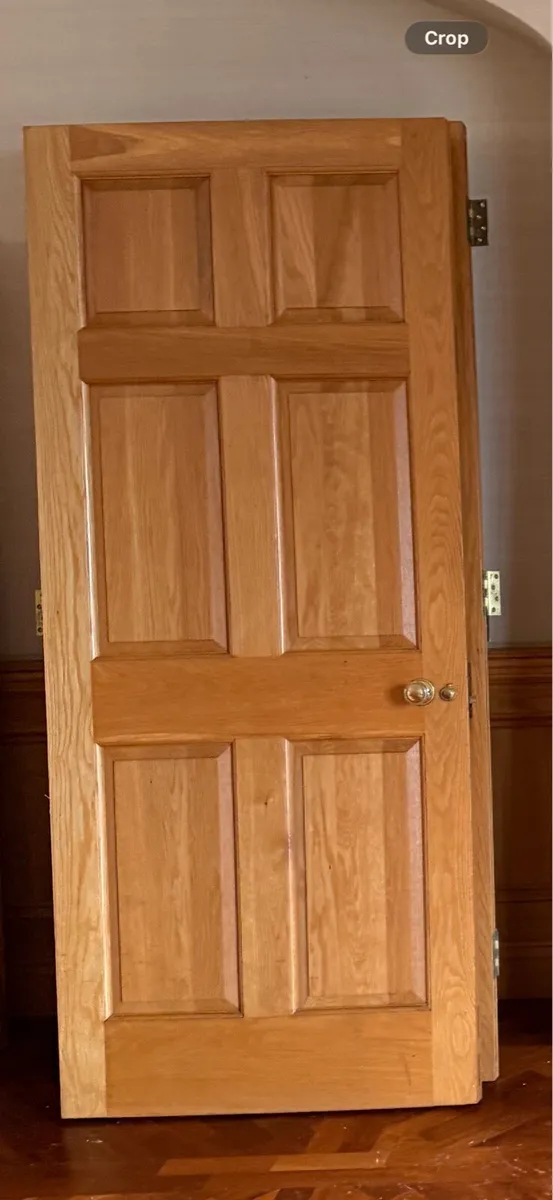 Solid wood ash door - Image 1