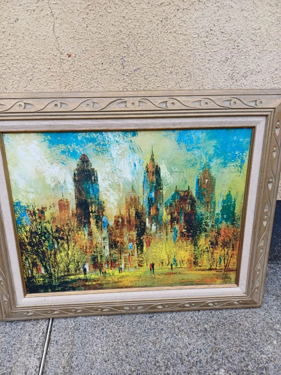 Vintage Canvas Paintings - Image 3