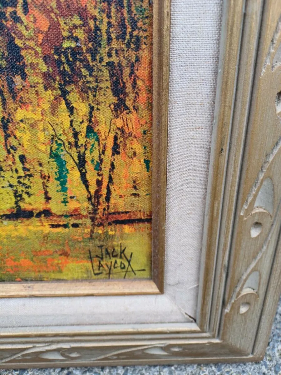 Vintage Canvas Paintings - Image 4