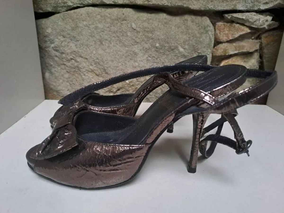 Mistress High heels size 4 bronze - Image 2